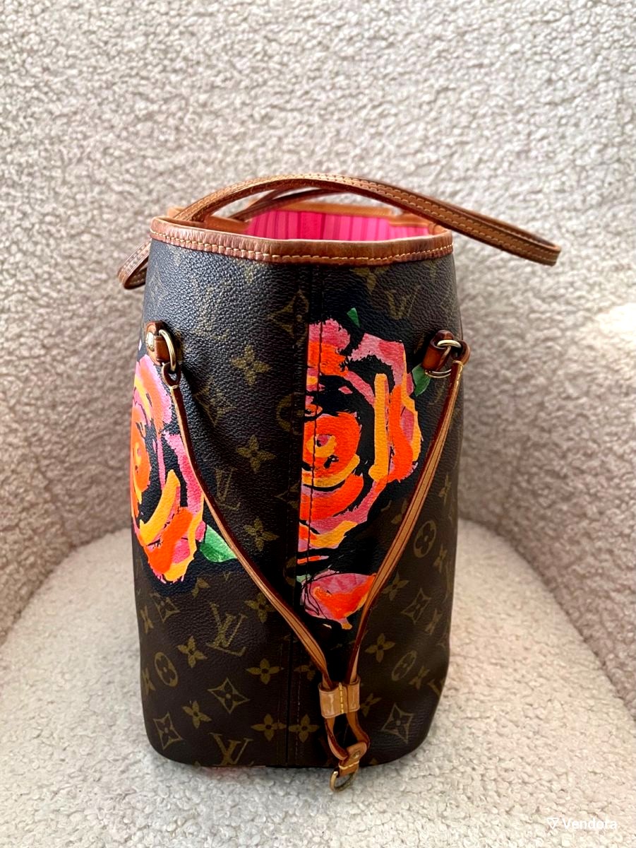 Louis Vuitton Monogram Canvas Limited Edition Stephen Sprouse Roses  Neverfull MM Louis Vuitton