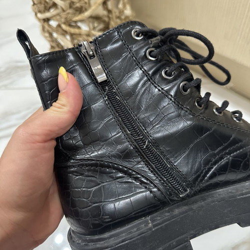 Stradivarius ankle boots size 37 used, black