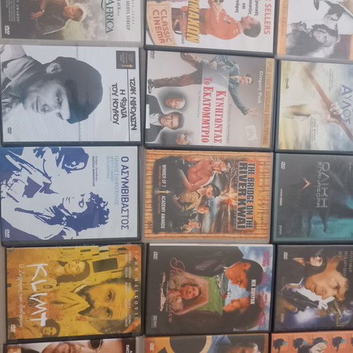 Ταινίες DVD σαν καινούργιες, πακέτο 32