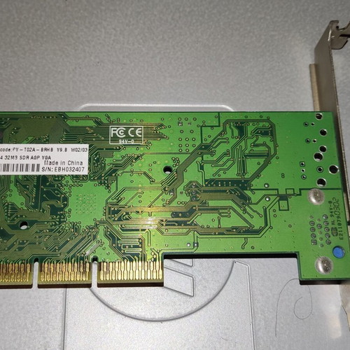 Nvidia Riva TNT2 M64 32MB AGP used graphics card