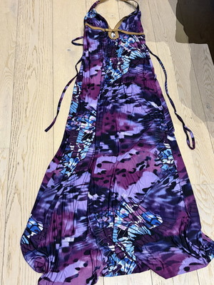 Long dress like new, colorful, size M
