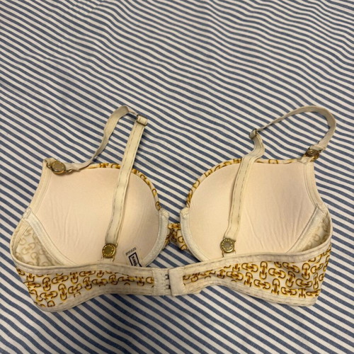 Luxury Barbara bra like new, beige and gold
