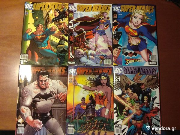  DC & Marvel Heroes komiks