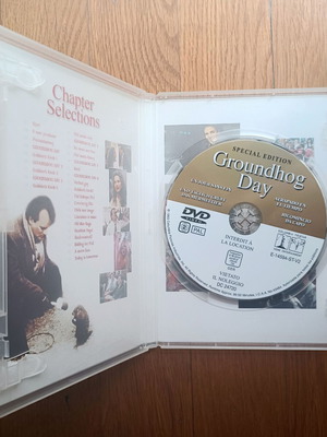 Groundhog Day DVD μεταχειρισμένο με ελληνικούς υπότιτλους, αισθηματική κωμωδία