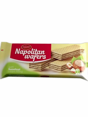 Vincinni hazelnut wafers 160gr new