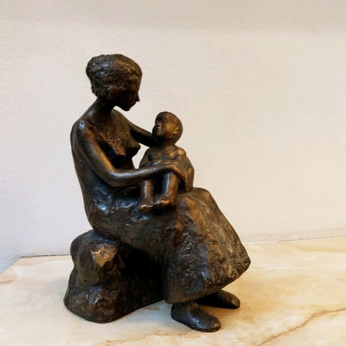 Mother and Child sculpture new