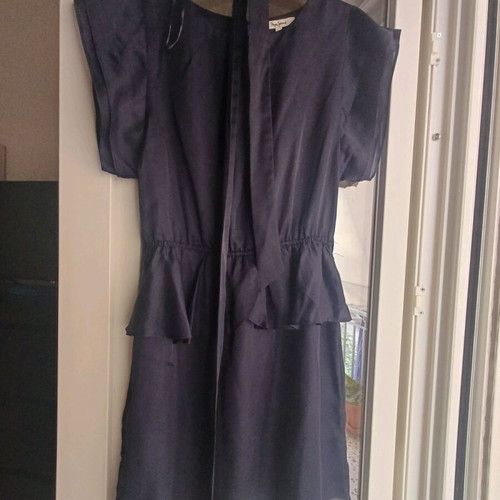 Pepe Jeans navy blue mini dress with belt like new
