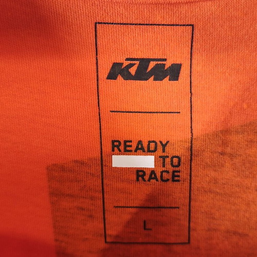 KTM Orange Bleeder 2022 Special Edition T-shirt like new, size L