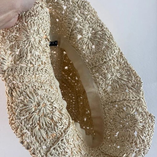 Sisley straw hat, beige, size S