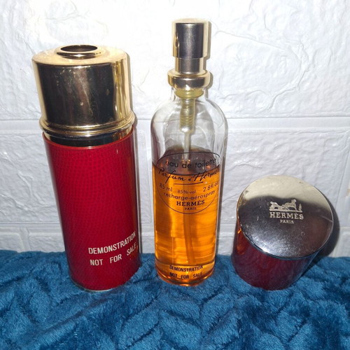 Vintage Parfum d'Hermès 1984 85ml EDT Tester in leather case like new
