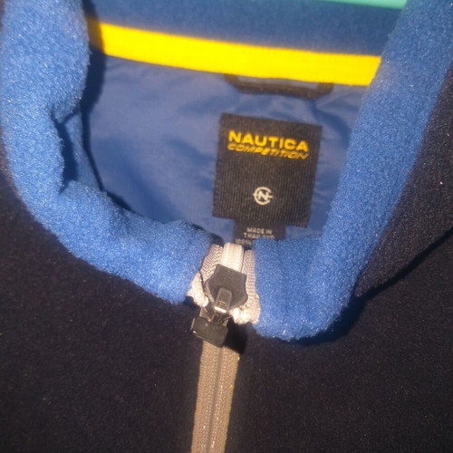 Nautica sweatshirt jacket like new, blue, size XL