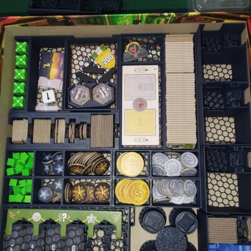 Nucleum 3D printed insert for board game custom orders