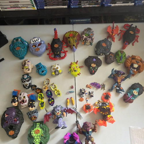 Mighty Max collection used, playsets and figurines