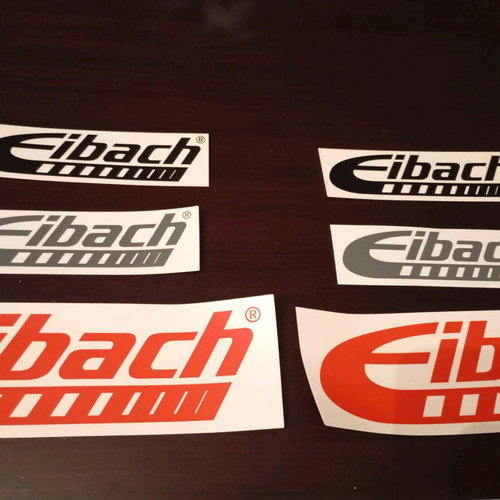 Eibach sticker set and lanyard keychain new