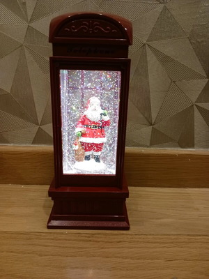 Santa Claus telephone booth new