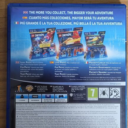 LEGO Dimensions PS4 game, European version