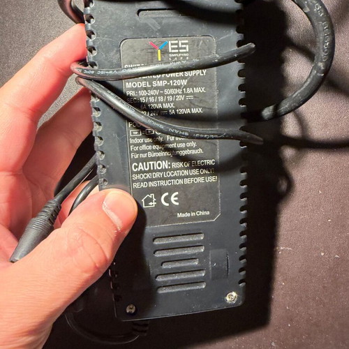 YES Simplifying Life Power Supply SMP-120W like new, universal laptop charger 120W