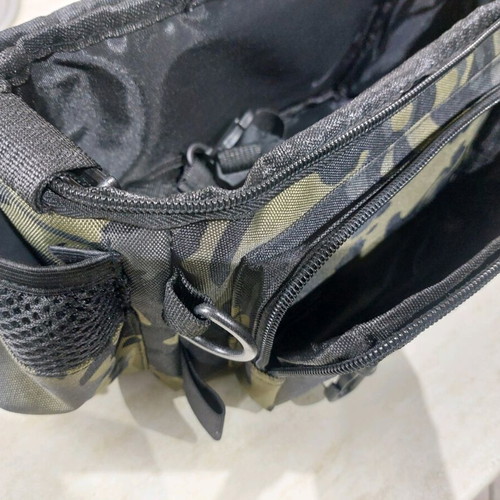 Outdoor crossbody bag like new, black