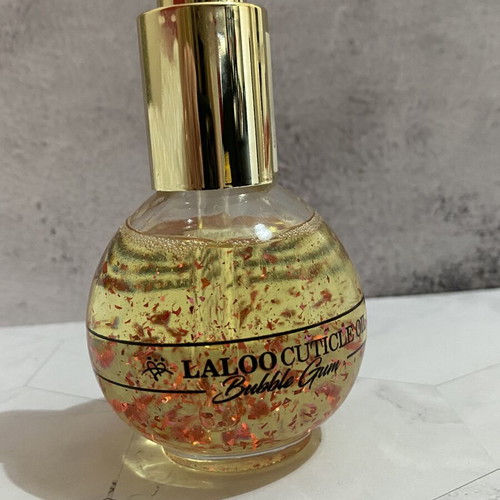 Laloo Cosmetics Cuticle Oil Bubble Gum like new 70ml