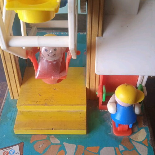 Antique wind-up toy used, good condition
