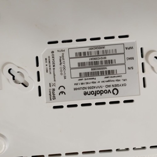Oxygen IAD IVV14200.N2UIHM VDSL2 broadband gateway router refurbished