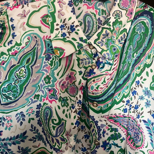 Zara shirt like new, multicolored, size M