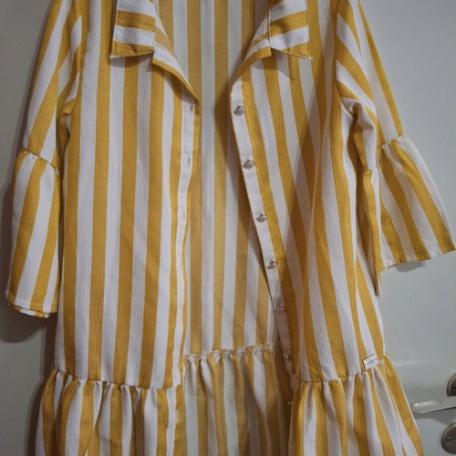 Miss Ebita striped dress shirt for 6 years old, like new