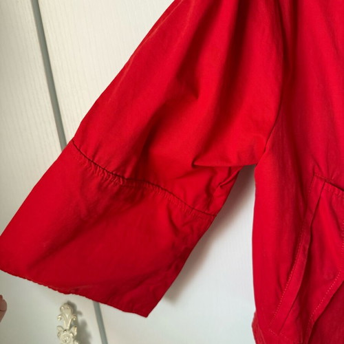 Κοντό πάρκα καμπαρντίνα μεταχειρισμένο, Zara, κόκκινο