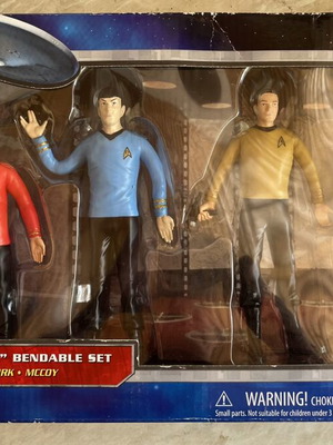 Star Trek Transporter Room σετ ευλύγιστων φιγούρων καινούργιο, NJ Croce 2018