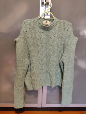 Karavan sweater used, green, one size
