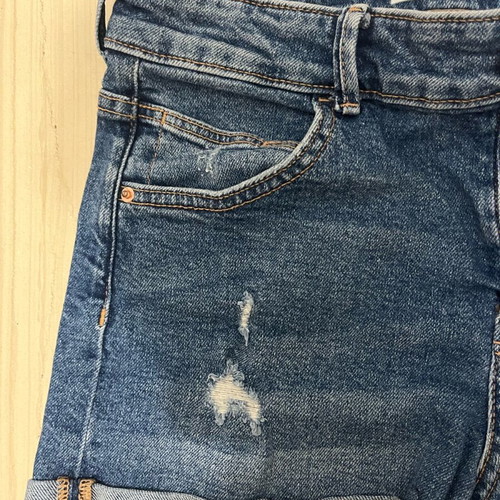 Bershka denim shorts blue new, size M 38 10