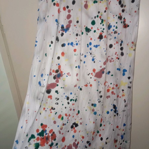 Handmade beach/sleep dress L/XL like new, multicolored