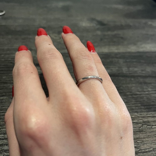 Silver ring brand new in excellent condition