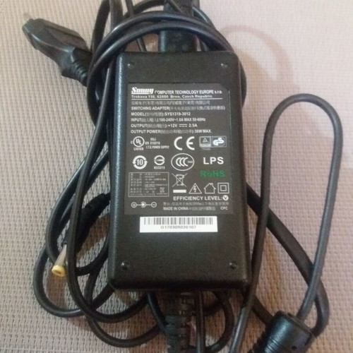 Shiatsu neck and body massager like new with 12V 2.5A power supply