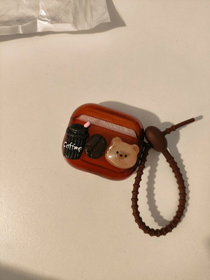 Θήκη AirPods3 Coffee bear καινούργιο