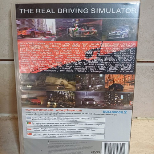 Gran Turismo 3 A-Spec Platinum PlayStation 2 like new