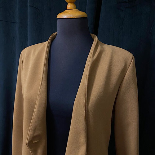 Women's tan jacket size M like new