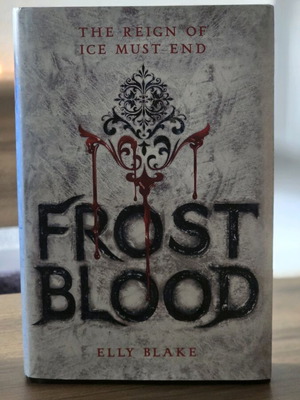 Frost Blood book like new, in English