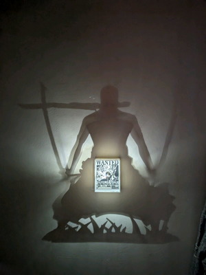 Viral One Piece Zoro Shade Lamp κατόπιν παραγγελίας
