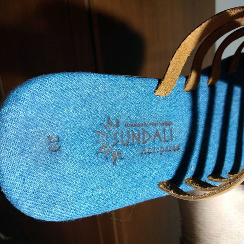Women’s leather sandals SUNDALI Antiparos new size 39