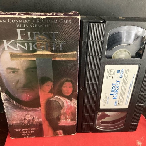 First Knight VHS tape used, English version