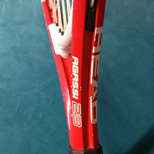 Head Agassi 23 Junior tennis racquet used with case