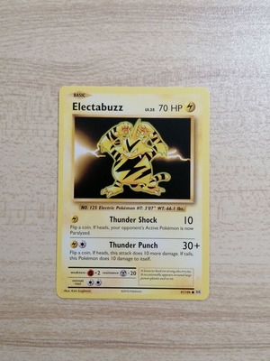 Pokmon Electabuzz Evolutions 2016 card -  0,50 - Vendora.cy