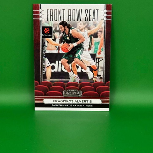 Euroleague Contenders 25-26 Fragiskos Alvertis Front Row Seat Ticket like new