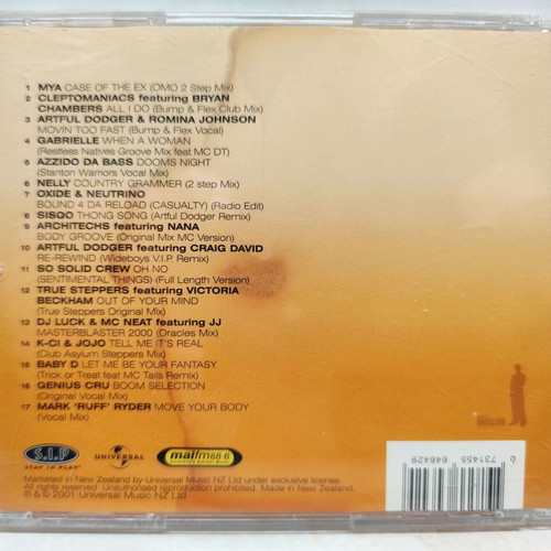 Bassline 2001 CD album compilation used, electronic breakbeat jungle