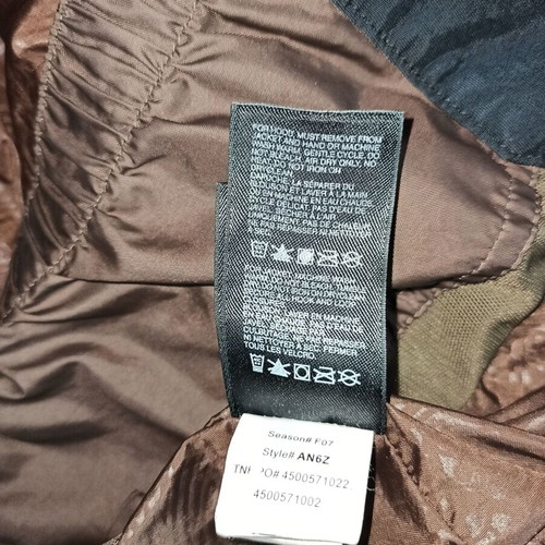 The North Face women's winter goose down jacket used, size small