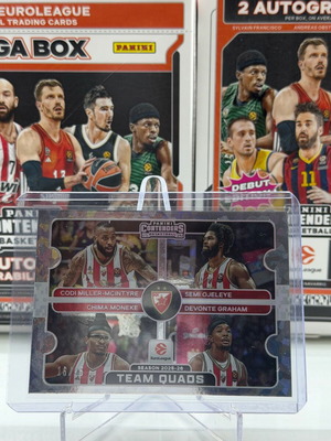 Crvena Zvezda Panini Euroleague Contenders Team Quads 16/25 like new