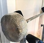  Πάγκος εκγύμνασης - Μπάρα μασίφ 30kg - Εξάγωνοι πλαστικοποιημένοι αλτήρες 20kg