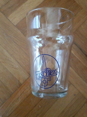 Συλλεκτικό ποτήρι μπίρας Fischer σαν καινούργιο