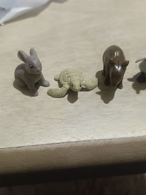 Kinder Natoons animal figures set of 4 new miniatures